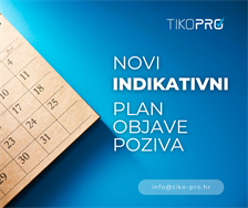 NOVI INDIKATIVNI PLAN OBJAVE NATJEČAJA